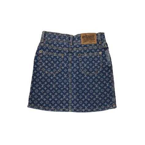 Louis Vuitton denim skirt